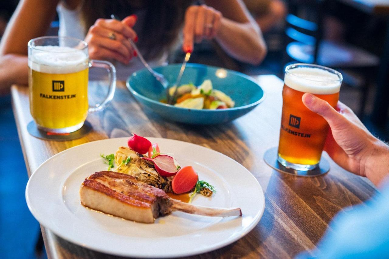 Pivovar Falkenstejn Krásná Lípa Esterno foto