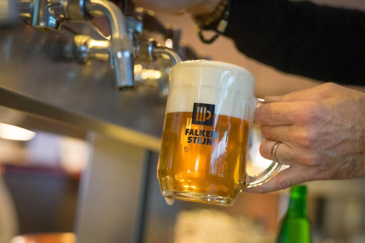 Pivovar Falkenstejn Krásná Lípa Esterno foto