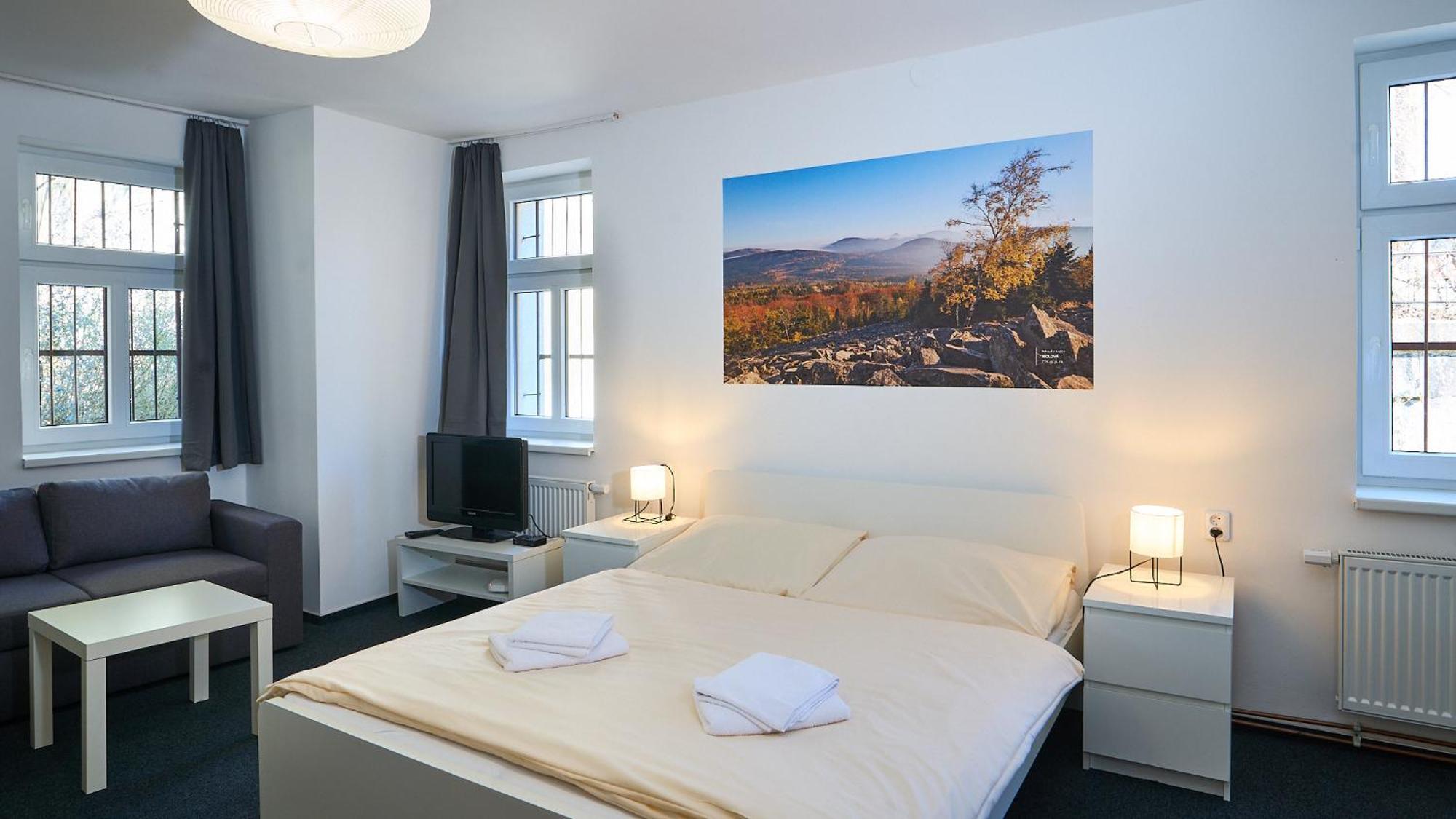 Pivovar Falkenstejn Krásná Lípa Esterno foto